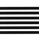 VidaXL Zelfklevende Deurborstels 6 pcs Zwart 100 cm Aluminium Legering