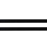 VidaXL Zelfklevende Deurborstels 2 pcs Zwart 100 cm Aluminium Legering