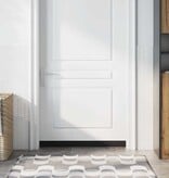 VidaXL Schroefbare Deurborstelafsluitingen 6 pcs Wit 100 cm