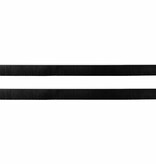 VidaXL Schroefbare Deurborstelafsluitingen 2 pcs Wit 100 cm