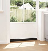 VidaXL Schroefbare Deurborstelafsluitingen 12 pcs Wit 100 cm