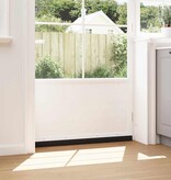 VidaXL Schroefbare Deurborstelafsluitingen 12 pcs Wit 100 cm