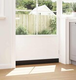 VidaXL Schroefbare Deurborstelafsluitingen 6 pcs Wit 100 cm