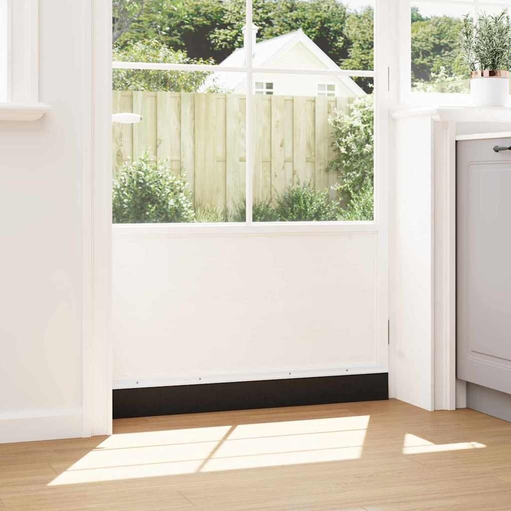 VidaXL Schroefbare Deurborstelafsluitingen 6 pcs Wit 100 cm