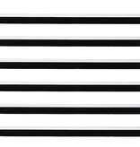 VidaXL Schroefbare Deurborstelafsluitingen 6 pcs Wit 100 cm