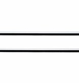 VidaXL Schroefbare Deurborstelafsluitingen 2 pcs Wit 100 cm