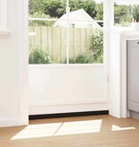 VidaXL Zelfklevende Deurborstels 6 pcs Wit 100 cm Aluminium Legering