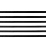 VidaXL Zelfklevende Deurborstels 6 pcs Wit 100 cm Aluminium Legering