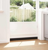 VidaXL Zelfklevende Deurborstels 2 pcs Wit 100 cm Aluminium Legering