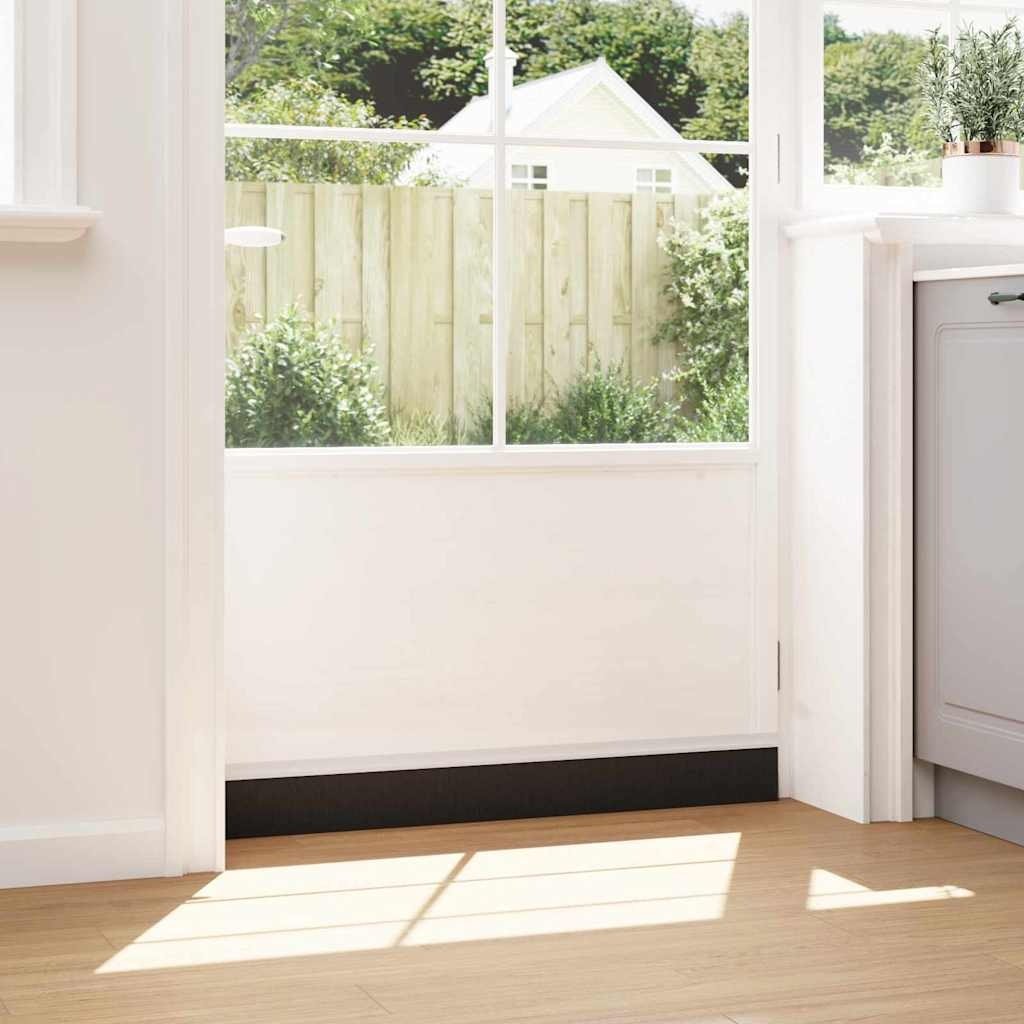 VidaXL Zelfklevende Deurborstels 6 pcs Wit 100 cm Aluminium Legering