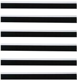 VidaXL Zelfklevende Deurborstels 6 pcs Wit 100 cm Aluminium Legering