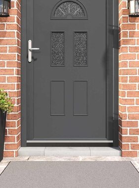 VidaXL Zelfklevende Deurborstels 6 pcs Wit 100 cm Aluminium Legering