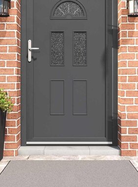 VidaXL Zelfklevende Deurborstels 2 pcs Wit 100 cm Aluminium Legering