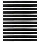 VidaXL Schroefbare Deurborstelafsluitingen 12 pcs Zilver 100 cm