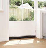 VidaXL Schroefbare Deurborstelafsluitingen 12 pcs Zilver 100 cm