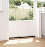 VidaXL Schroefbare Deurborstelafsluitingen 2 pcs Zilver 100 cm