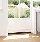 VidaXL Zelfklevende Deurborstels 6 pcs Zilver 100 cm