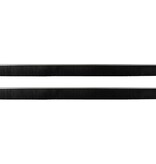 VidaXL Zelfklevende Deurborstels 2 pcs Zilver 100 cm