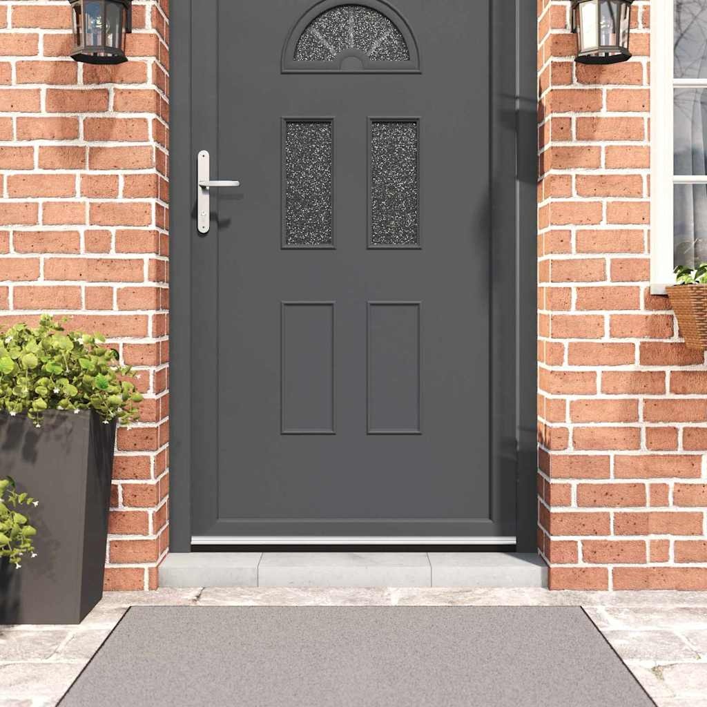 VidaXL Zelfklevende Deurborstels 12 pcs Zilver 100 cm