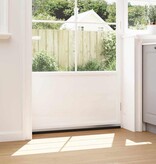 VidaXL Zelfklevende Deurborstels 12 pcs Zilver 100 cm