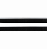 VidaXL Zelfklevende Deurborstels 2 pcs Zilver 100 cm