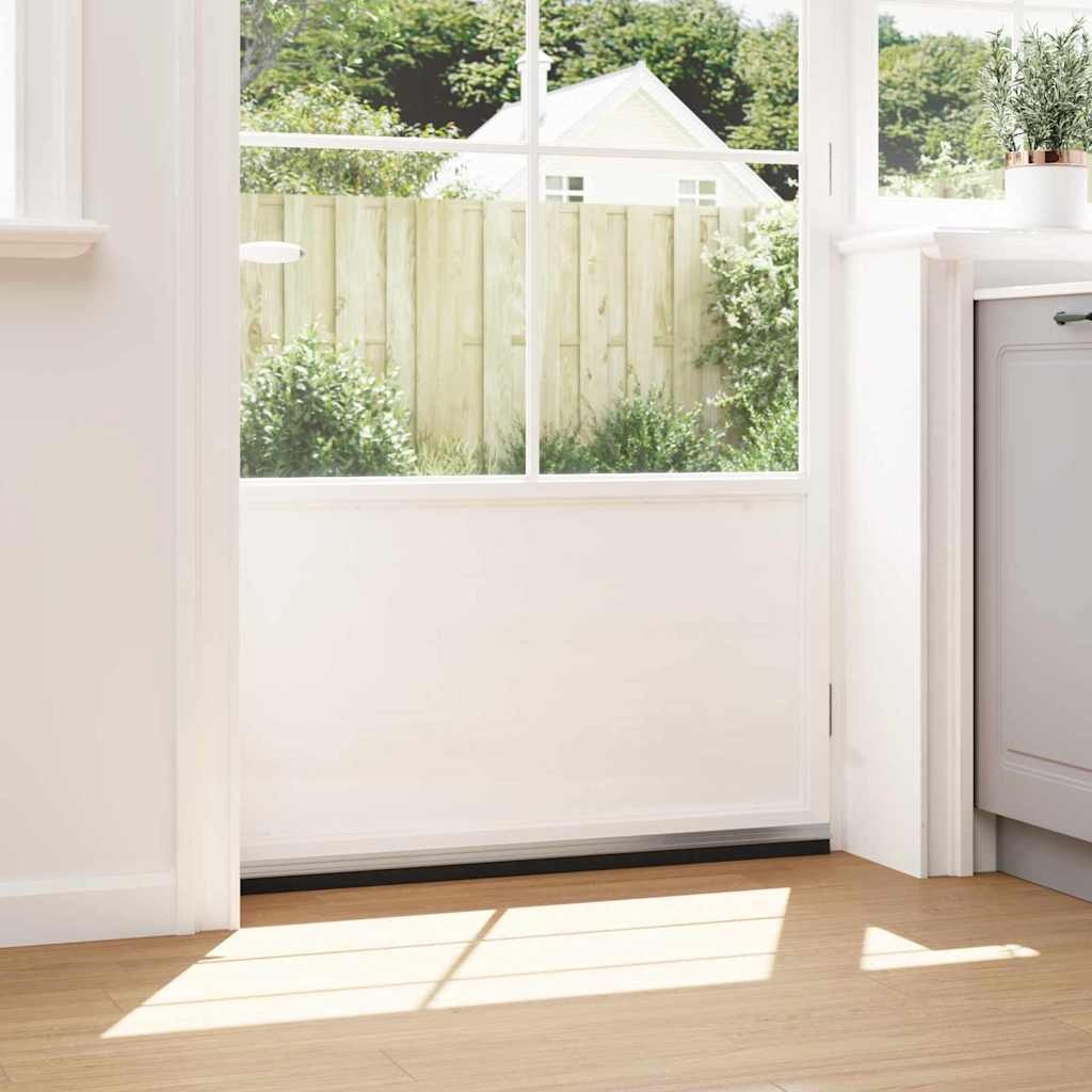 VidaXL Zelfklevende Deurborstels 2 pcs Zilver 100 cm