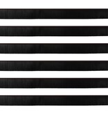 VidaXL Schroefbare Deurborstelafsluitingen 6 pcs Bruin 100 cm