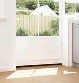 VidaXL Schroefbare Deurborstelafsluitingen 2 pcs Bruin 100 cm