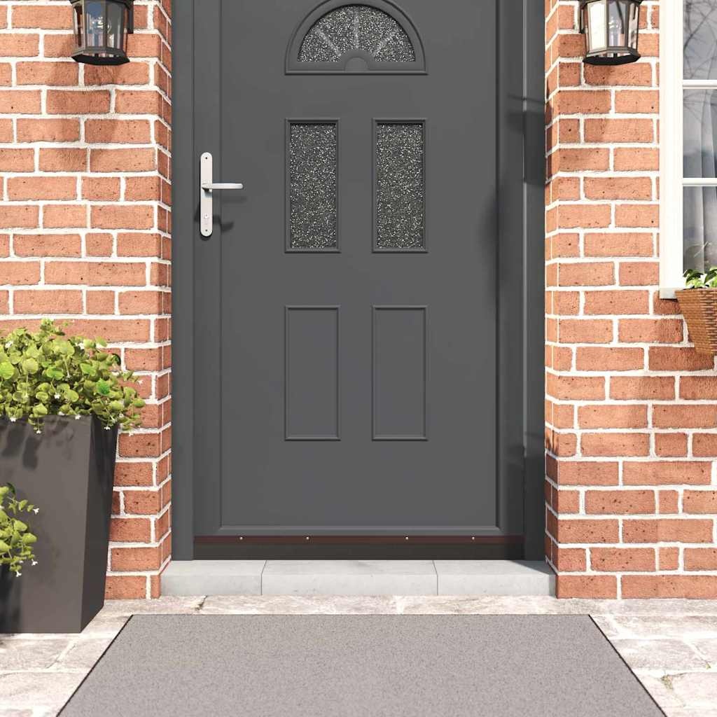 VidaXL Schroefbare Deurborstelafsluitingen 12 pcs Bruin 100 cm