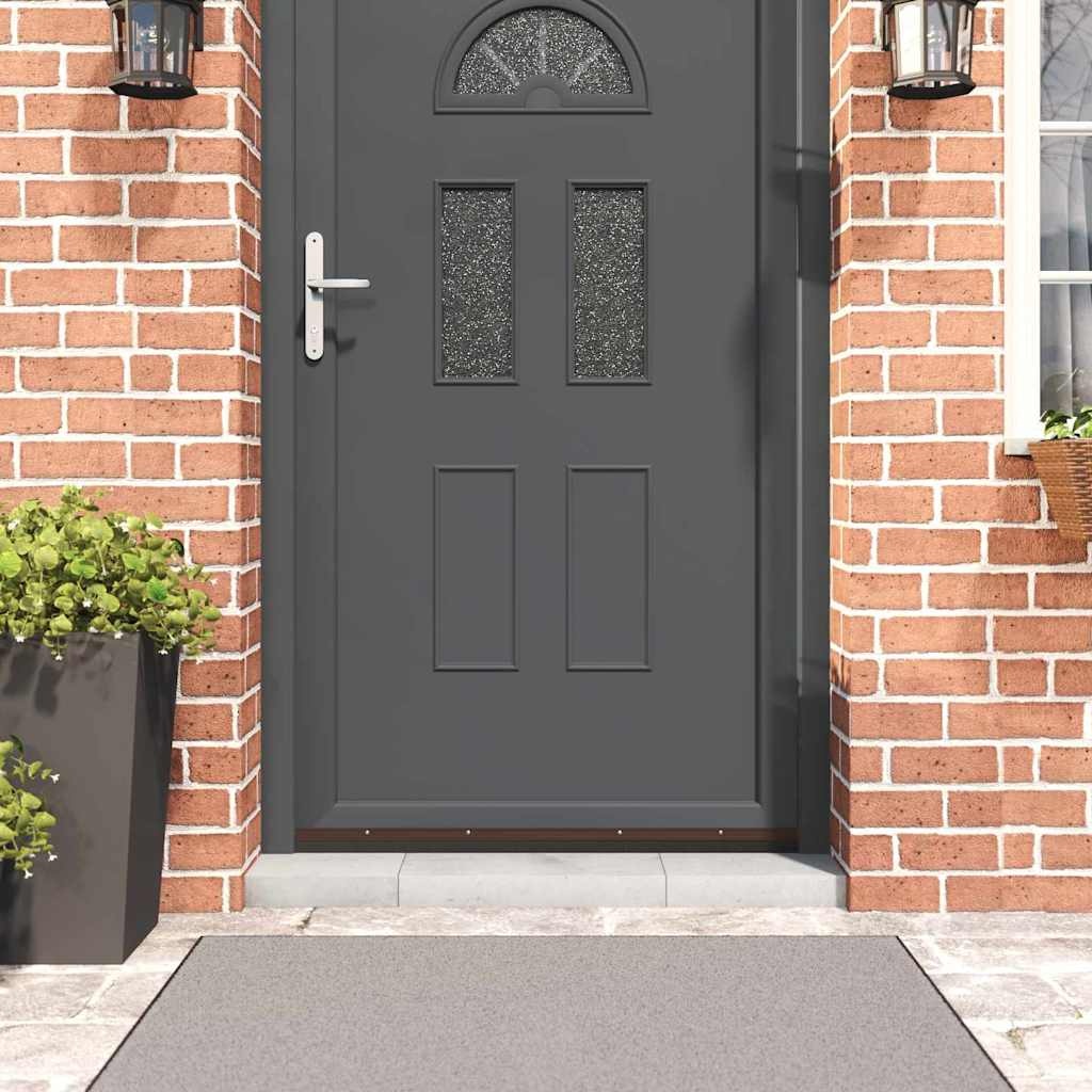 VidaXL Schroefbare Deurborstelafsluitingen 6 pcs Bruin 100 cm