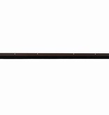 VidaXL Schroefbare Deurborstelafsluitingen 2 pcs Bruin 100 cm