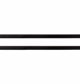 VidaXL Zelfklevende Deurborstels 2 pcs Bruin 100 cm Aluminium Legering