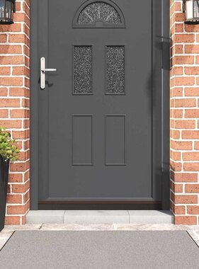 VidaXL Zelfklevende Deurborstels 12 pcs Bruin 100 cm