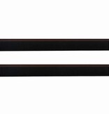 VidaXL Zelfklevende Deurborstels 2 pcs Bruin 100 cm Aluminium Legering