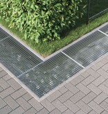 VidaXL Rooster Zilver 100 x 60 x 2 cm Warmgedipt Gegalvaniseerd Staal