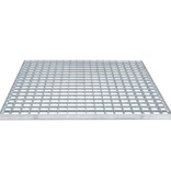 VidaXL Rooster Zilver 60 x 60 x 2 cm Warmgedipt Gegalvaniseerd Staal