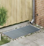 VidaXL Rooster Zilver 100 x 50 x 2 cm Warmgedipt Gegalvaniseerd Staal