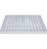 VidaXL Rooster Zilver 50 x 50 x 2 cm Warmgedipt Gegalvaniseerd Staal