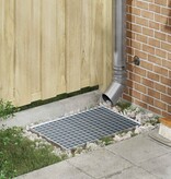 VidaXL Rooster Zilver 60 x 40 x 2 cm Warmgedipt Gegalvaniseerd Staal