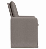 VidaXL Eetstoelen 2 pcs Taupe 57 x 67 x 98 cm Stof