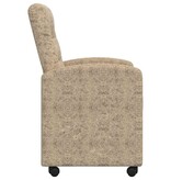 VidaXL Eetstoelen 2 pcs Lichtgrijs 57 x 67 x 98 cm Faux suede leer