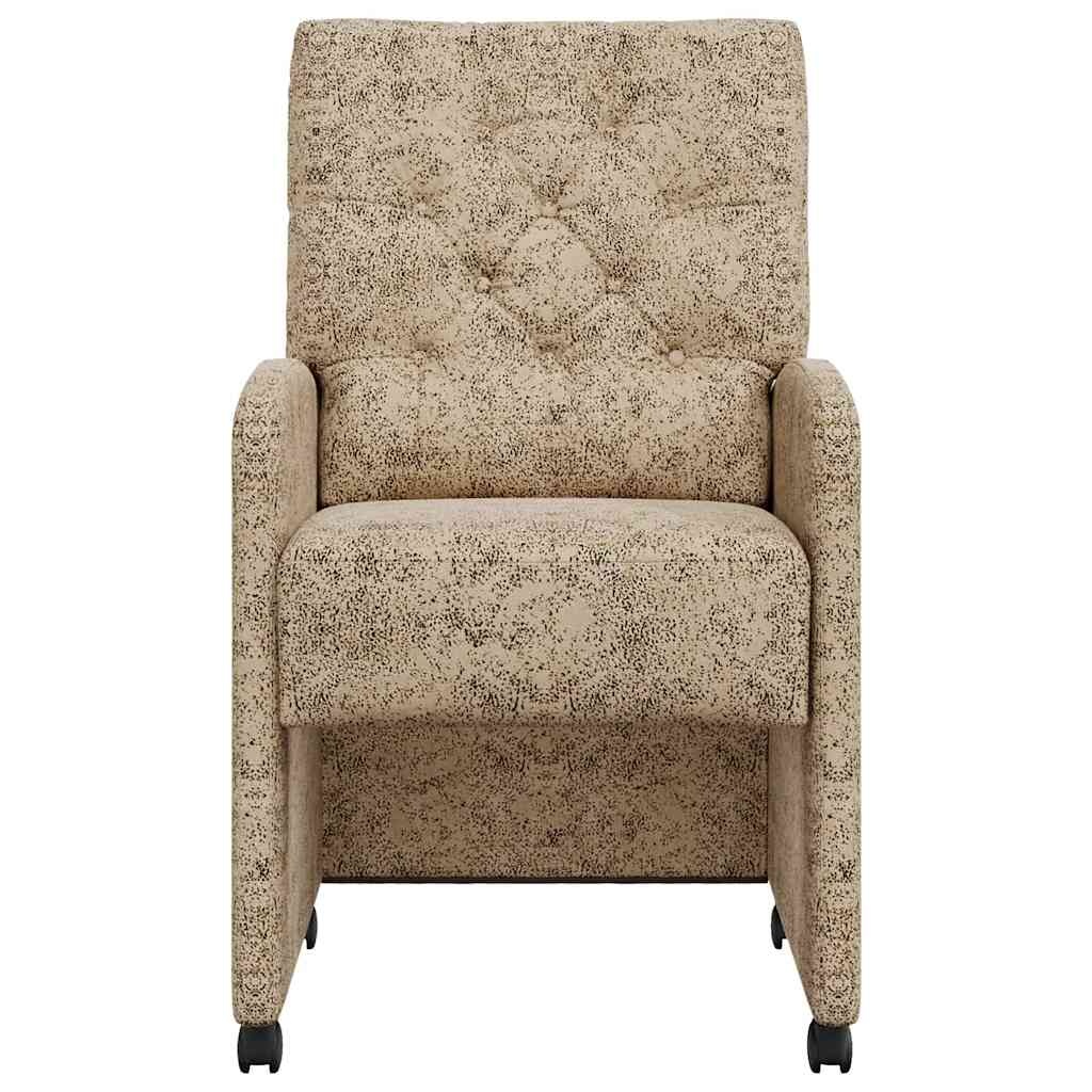 VidaXL Eetstoelen 2 pcs Lichtgrijs 58 x 67 x 97 cm Faux suede leer