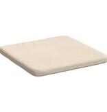 VidaXL Zitkussens 4 pcs Beige 40 x 40 x 3 cm Microvezel Stof