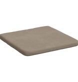 VidaXL Zitkussens 4 pcs Taupe 40 x 40 x 3 cm Microvezel Stof