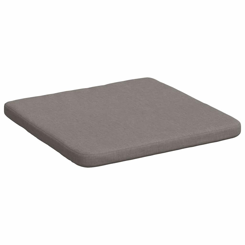 VidaXL Zitkussens 4 pcs Taupe 40 x 40 x 3 cm Stof
