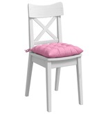 VidaXL Zitkussens 2 pcs Roze 40 x 40 x 6 cm Stof