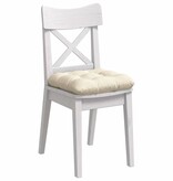 VidaXL Zitkussens 4 pcs Crème 45 x 45 cm Katoen Stof