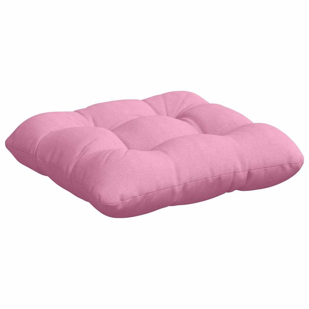 VidaXL Zitkussens 4 pcs Roze 45 x 45 x 12 cm Stof