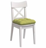 VidaXL Zitkussens 4 pcs Lichtgroen 45 x 45 x 12 cm Stof