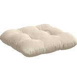 VidaXL Zitkussens 4 pcs Beige 40 x 40 cm Microvezel Stof